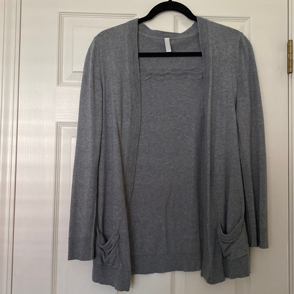 RVCA - Grey Cardigan - XS
